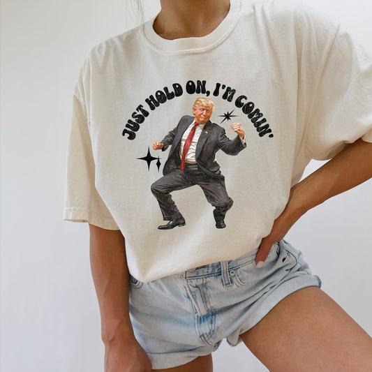 T-shirt humoristique « Trump danse », T-shirt aux couleurs vintage, T-shirt rétro Donald Trump, Élections présidentielles 2024, T-shirt et sweat à capuche « Trump danse »