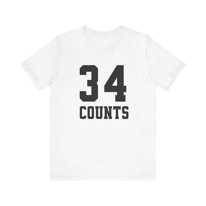 T-shirt et sweat à capuche « Trump Gu1lty Verdict "34 Counts" », T-shirt de condamnation, T-shirt « Trump Verdict », T-shirt « Trump Conviction », T-shirt « Trump Trial Verdict », T-shirt et sweat à capuche « Trump Trial Verdict »