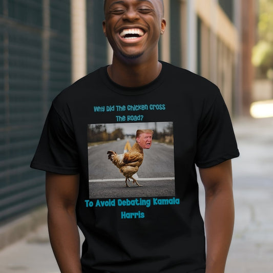 T-shirt et sweat à capuche anti-Trump humoristiques avec un poulet (0924)