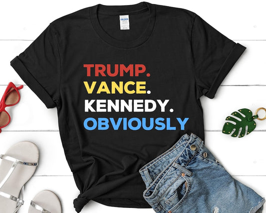 T-shirt et sweat à capuche Trump Vance Kennedy (évidemment) 0924