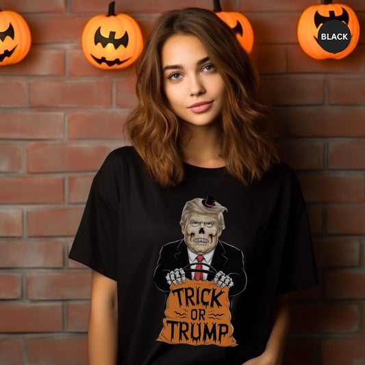 T-shirt et sweat à capuche Trick or Trump 0924