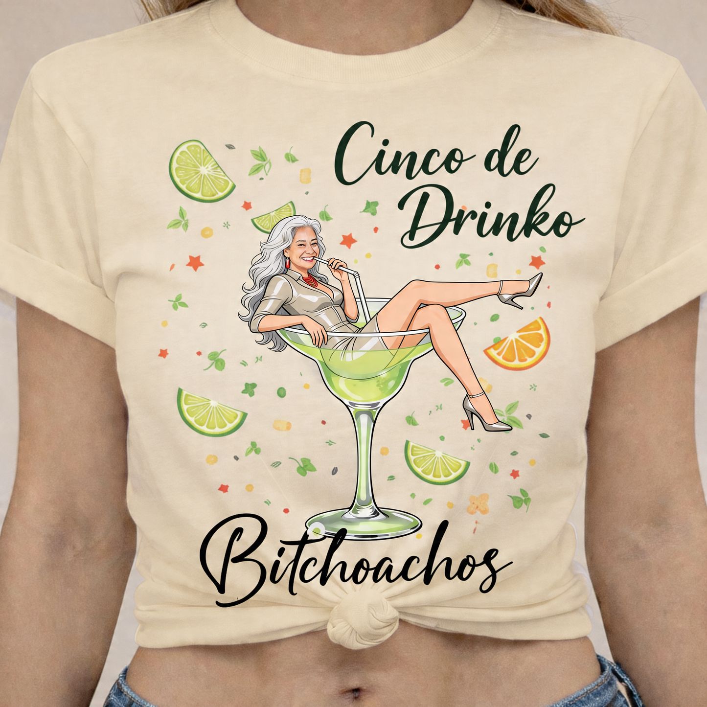 Cincode Drinko Bitchoachos - T-shirt et Sweat à Capuche Personnalisés pour Cinco de Mayo