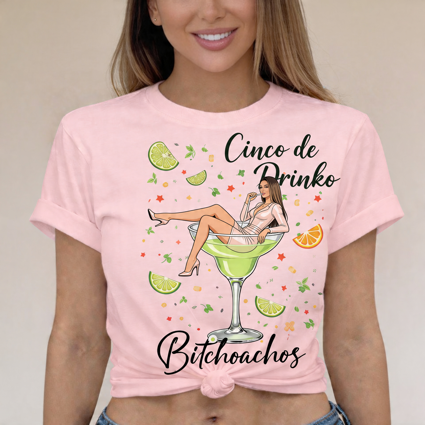 Cincode Drinko Bitchoachos - T-shirt et Sweat à Capuche Personnalisés pour Cinco de Mayo