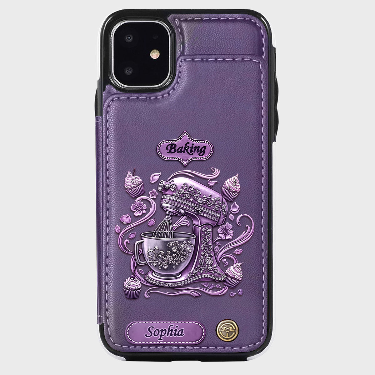 Love Baking - Personalized Baking Wallet Phone Case