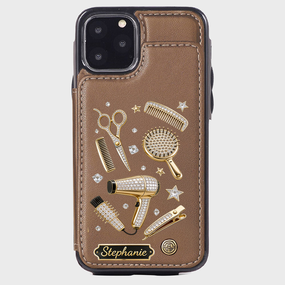 Ciseaux de Coiffeur Décor Salon - Étui de Téléphone Personnalisé