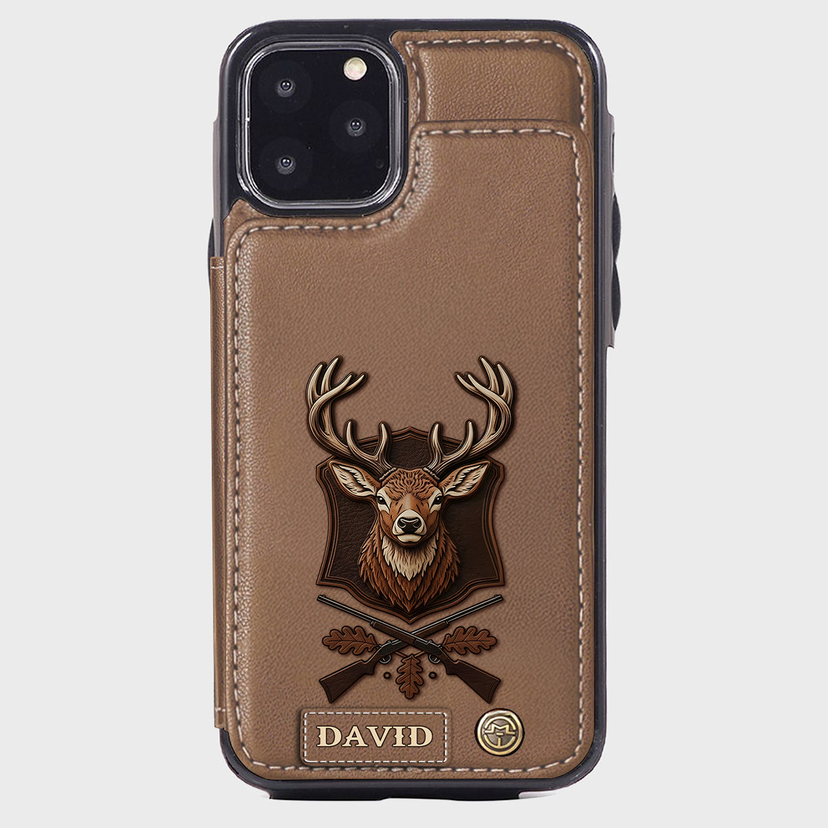 Passionné de chasse - Étui portefeuille personnalisé pour téléphone sur le thème de la chasse