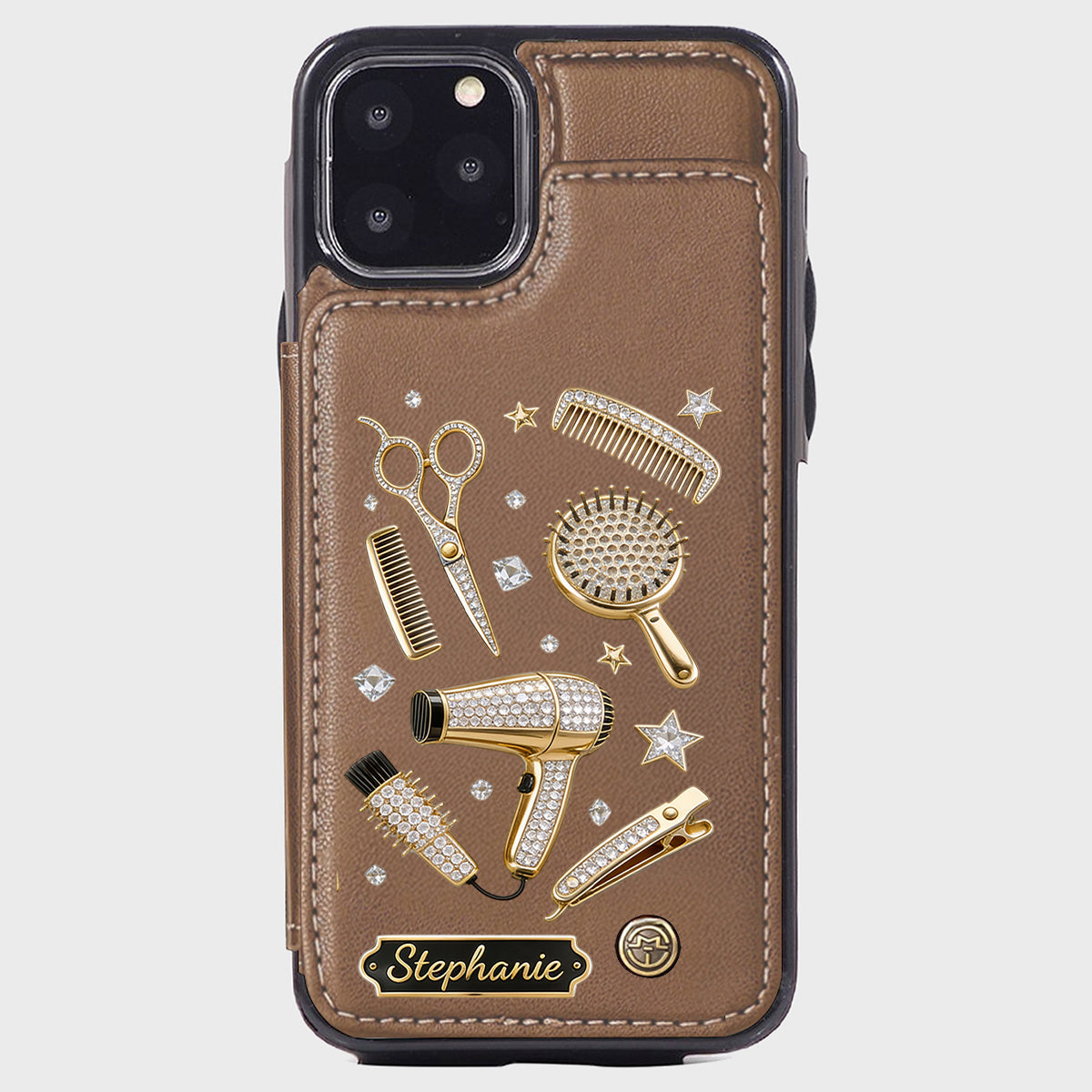 Ciseaux de Coiffeur Décor Salon - Étui de Téléphone Personnalisé