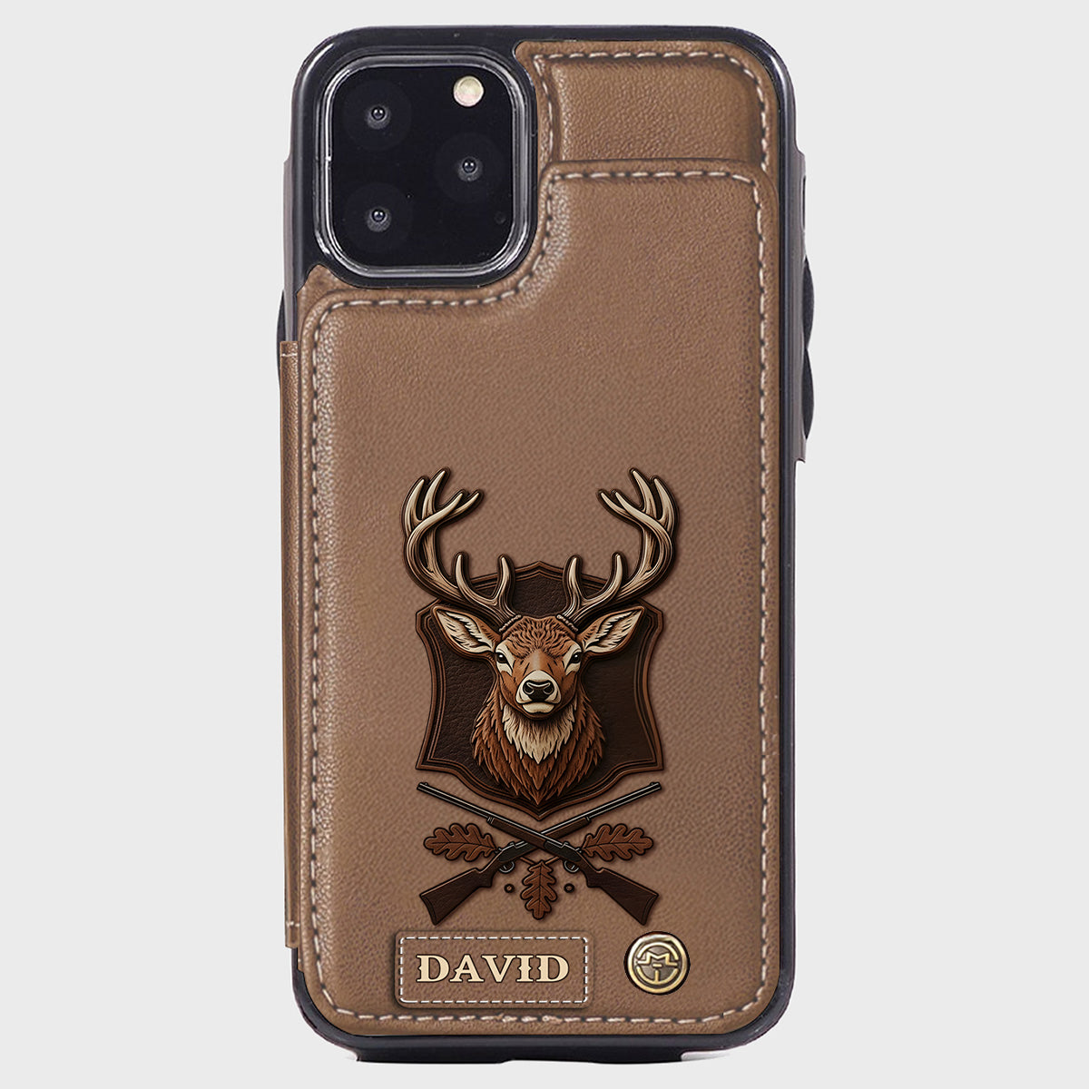 Passionné de chasse - Étui portefeuille personnalisé pour téléphone sur le thème de la chasse