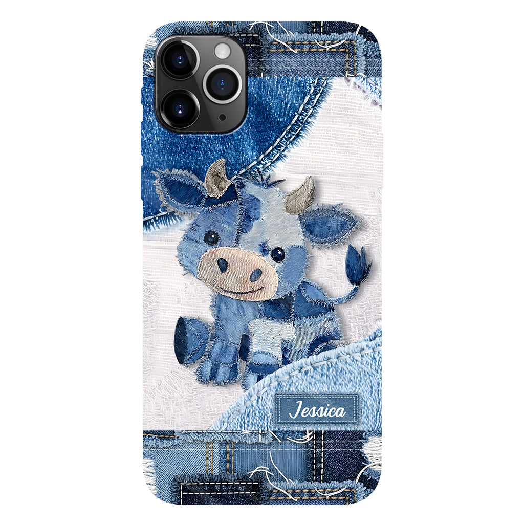 Coque de téléphone personnalisée avec imprimé vache des Highlands - Mignonne vache des Highlands
