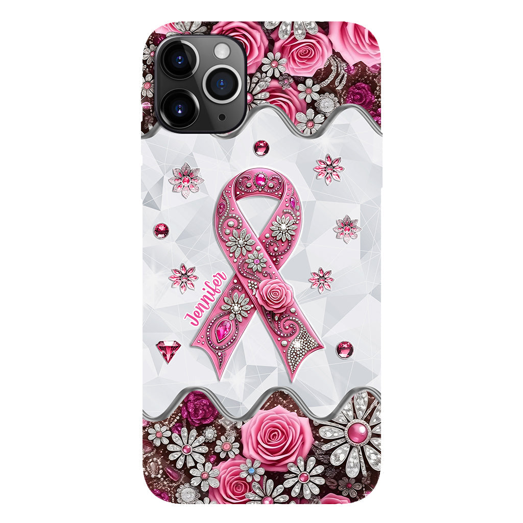 Breast Cancer Awareness - Personalized Breast Cancer Awareness Full Print Phone Case