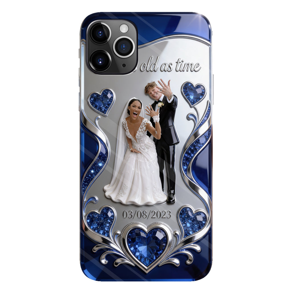 Anniversary - Personalized Couple Full Print Phone Case