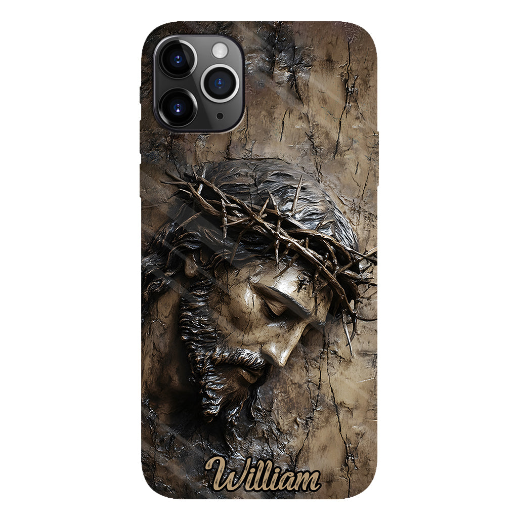 Foi, Espérance, Amour - Coque de téléphone personnalisée avec imprimé chrétien intégral