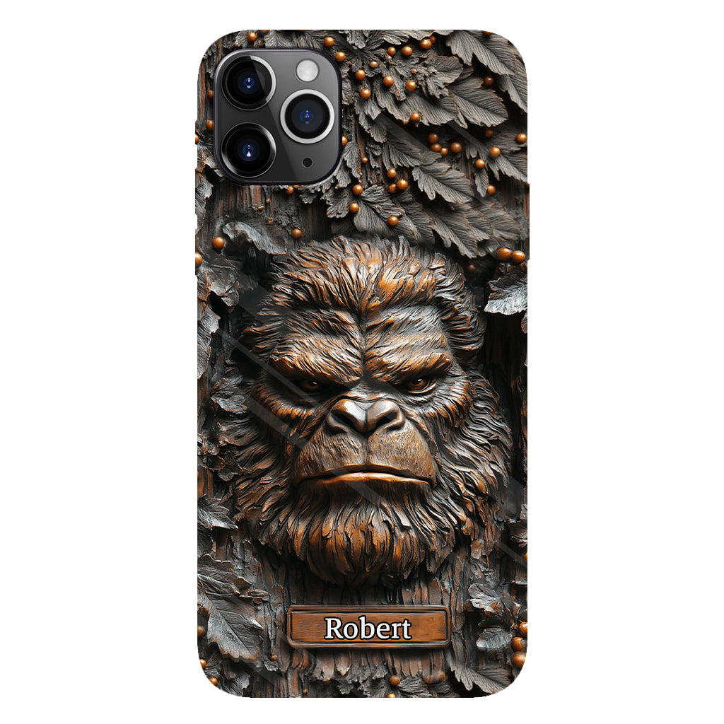 Sasquatch - Personalized Camping Full Print Phone Case