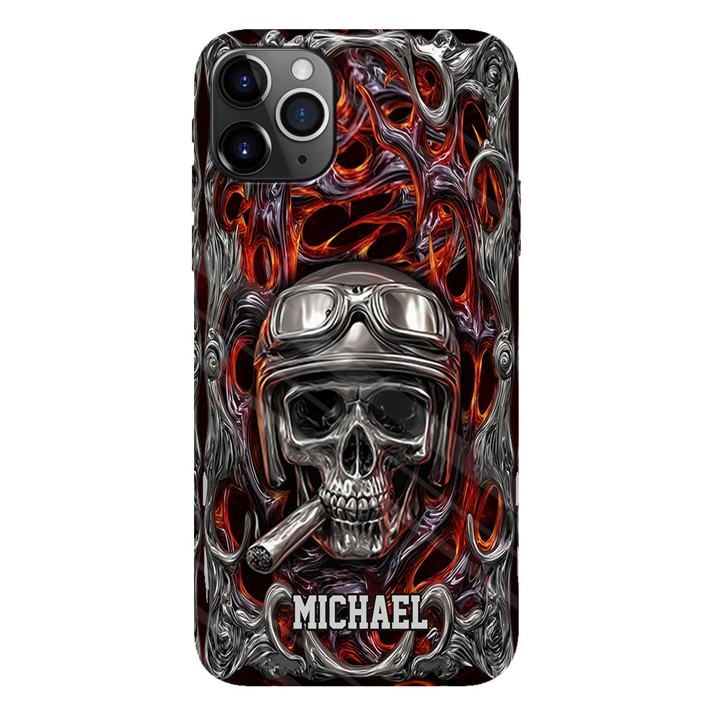 Ride Or Die - Coque de téléphone personnalisée pour motard avec impression intégrale