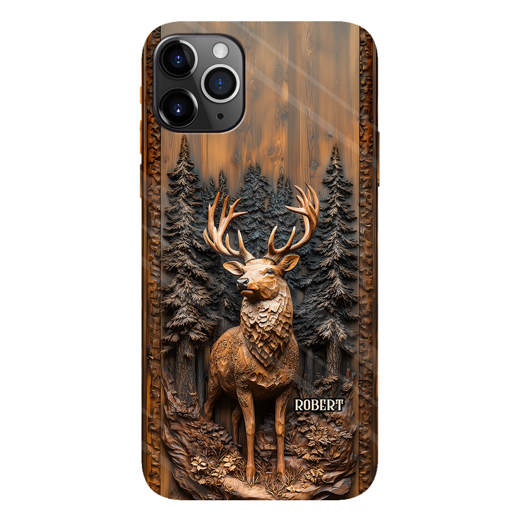 Passionné de chasse - Coque de téléphone personnalisée avec motif intégral sur le thème de la chasse
