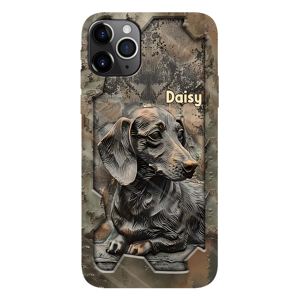 Life Is Better With My Dachshund - Personalized Dog Full Print Phone Case