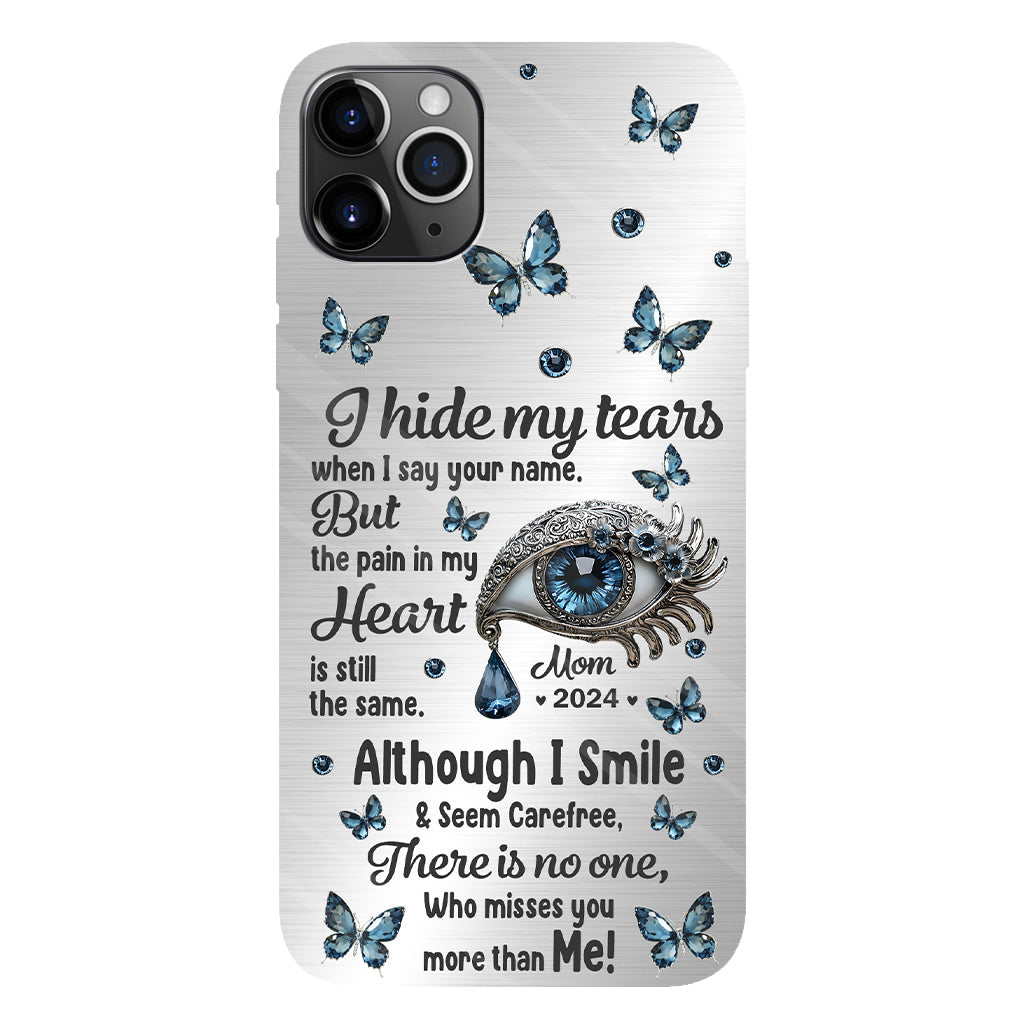 Mes larmes - Coque de téléphone personnalisée en hommage à mes larmes