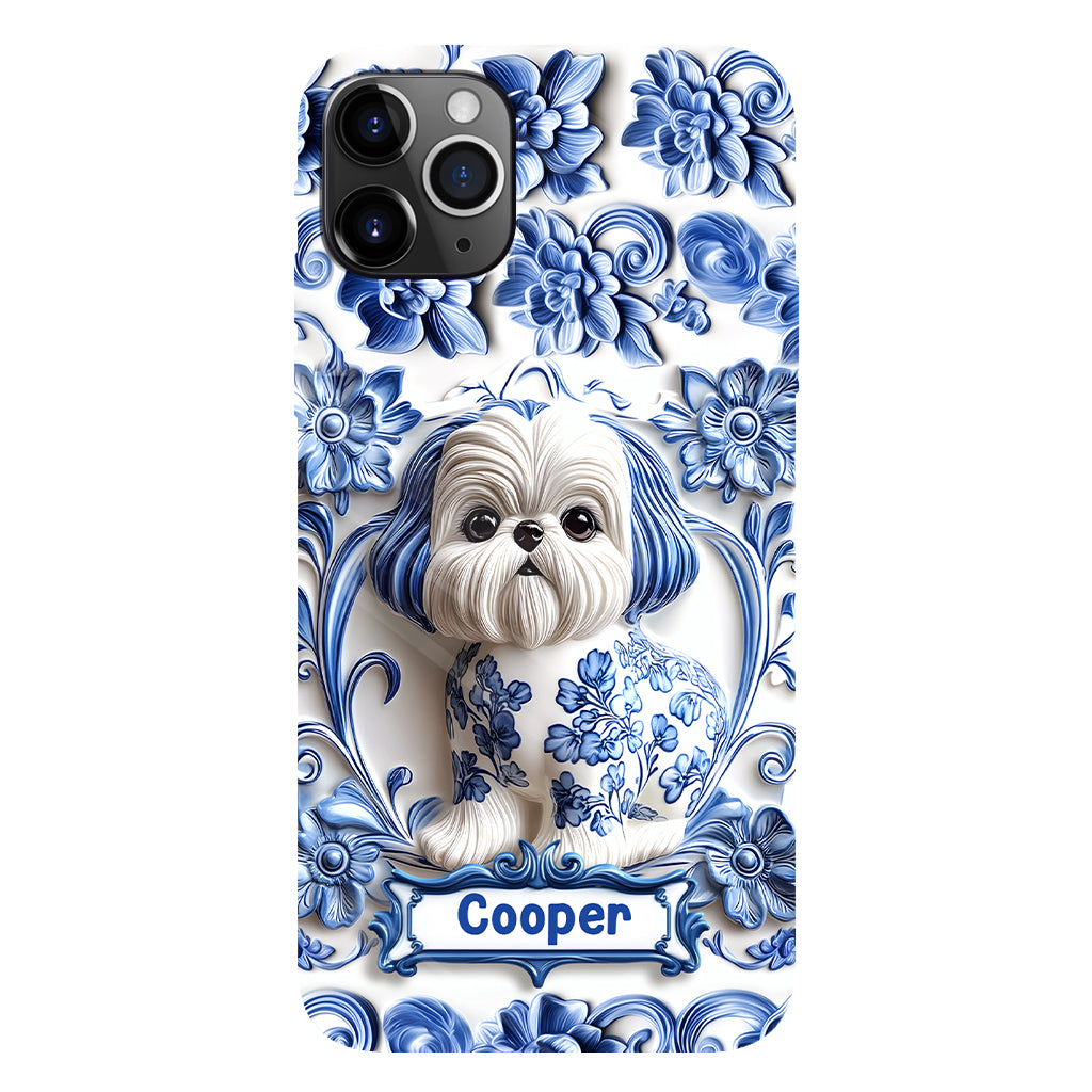 Cute Dog - Personalized Dog Full Print Phone Case