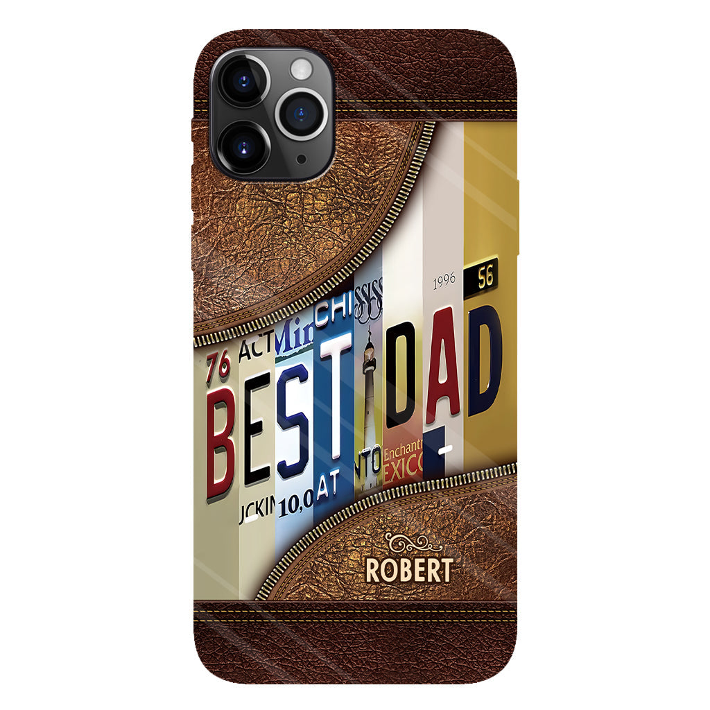 Best Dad Ever - Personalized Father Full Print Phone Case