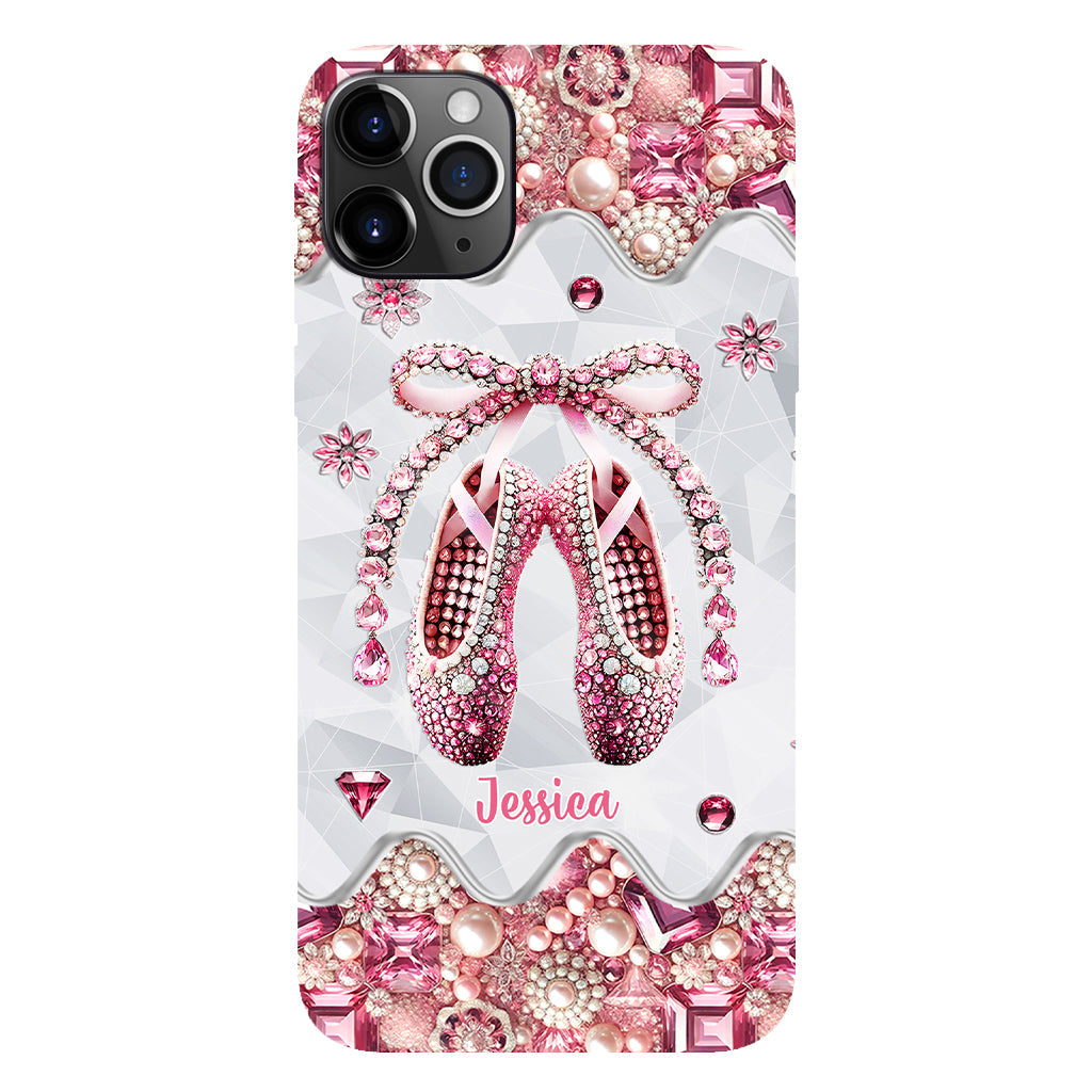 Coque de téléphone personnalisée Love Ballet - Impression intégrale sur le thème du ballet