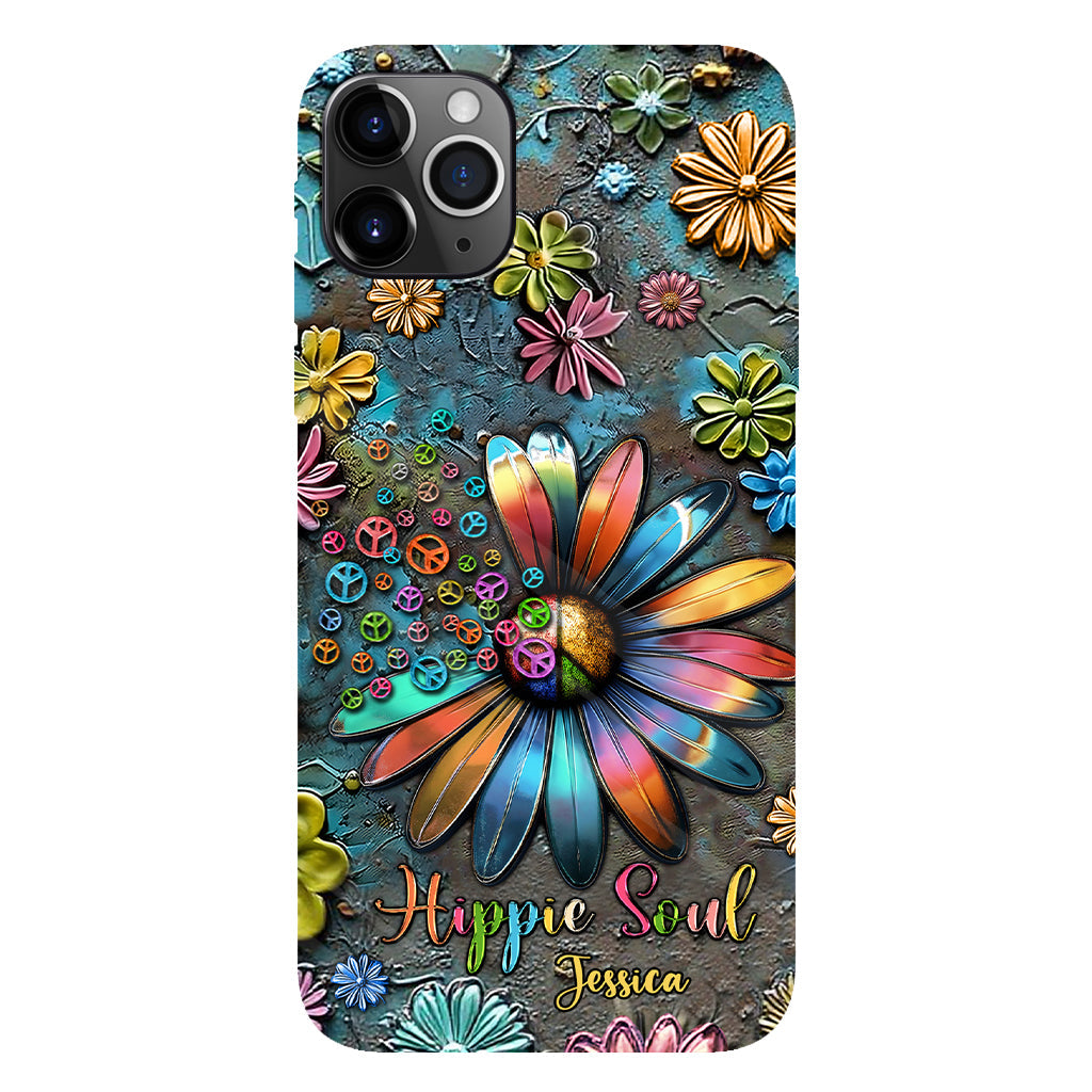 Hippie Soul - Personalized Hippie Full Print Phone Case