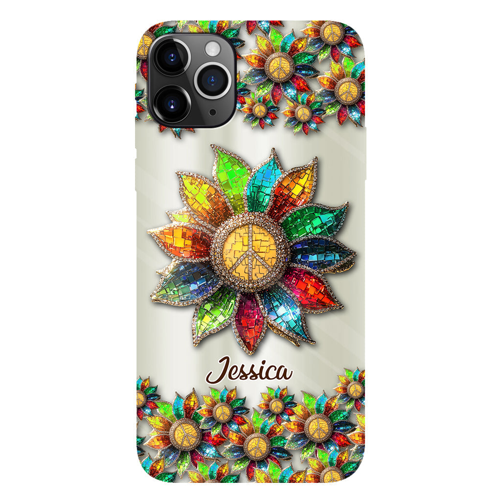 Coque de téléphone personnalisée Hippie Soul - Motif hippie intégral