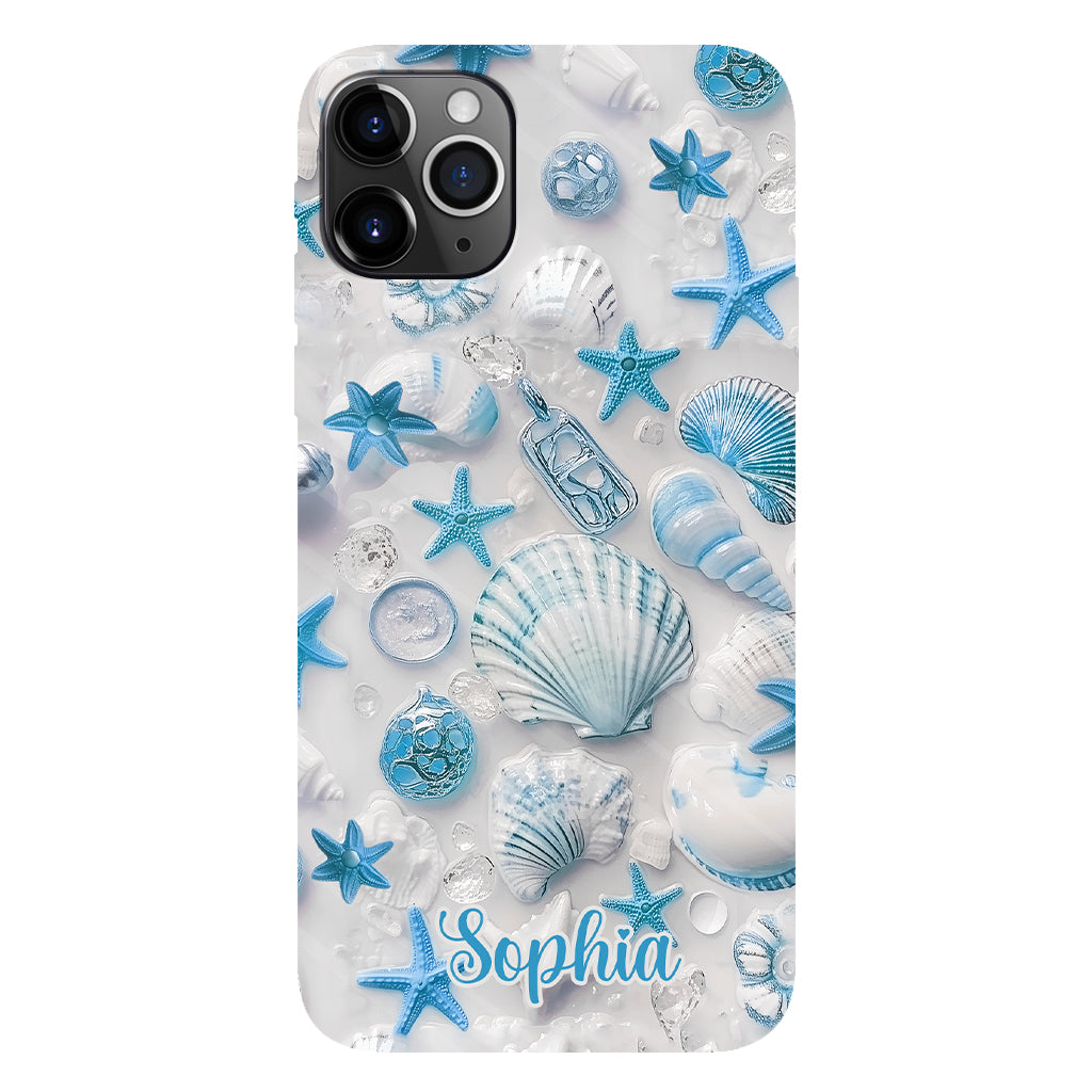 Beach Lovin' Girl - Personalized Sea Lover Full Print Phone Case