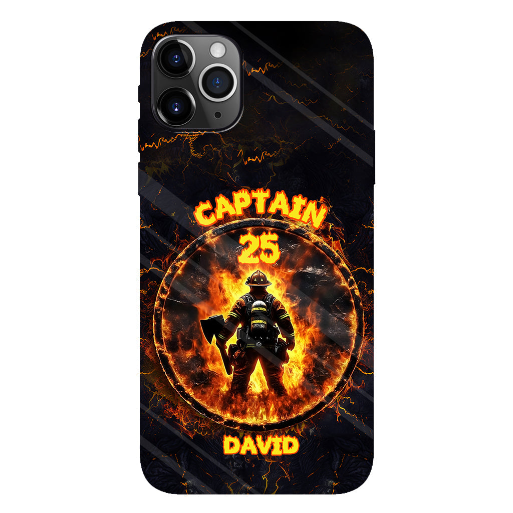 Proud Firefighter - Personalized Firefighter Full Print Phone Case