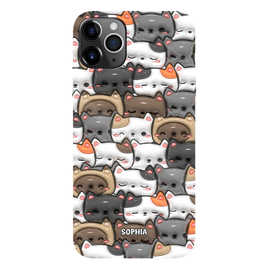 Yes I Do Need All These Cats - Personalized Cat Full Print Phone Case