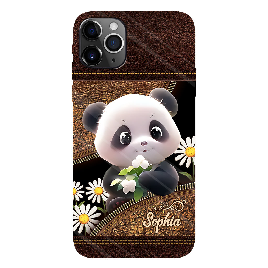 Just A Girl Who Loves Pandas - Personalized Panda Lover Full Print Phone Case