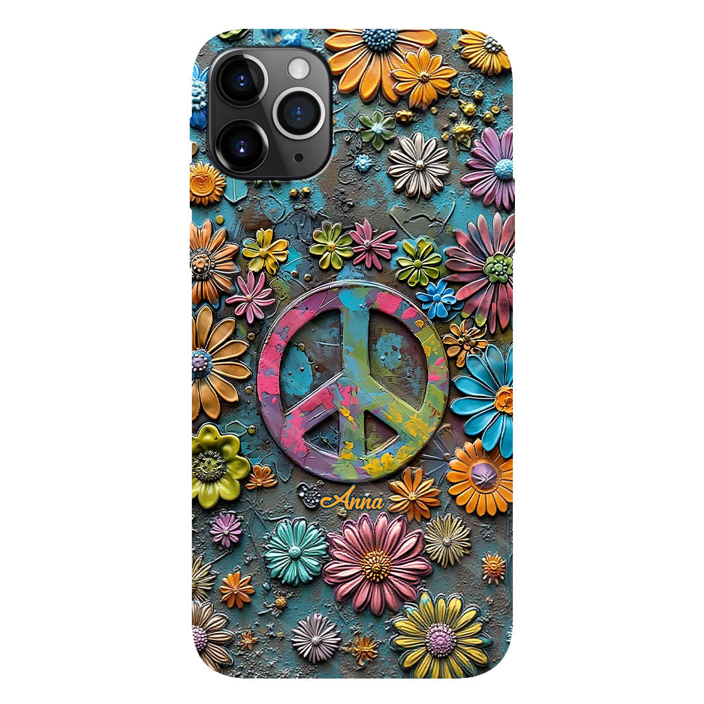 Coque de téléphone personnalisée Hippie Soul - Motif hippie intégral