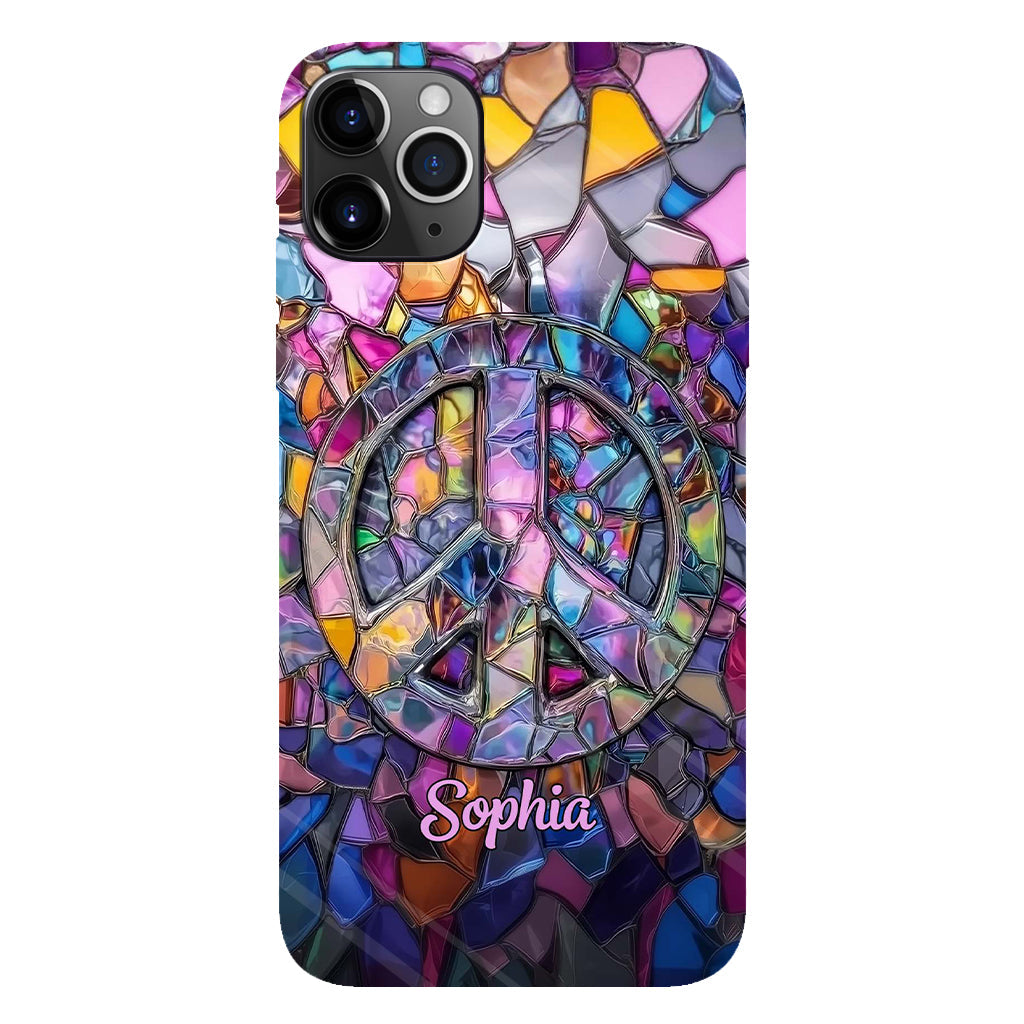 Coque de téléphone personnalisée Hippie Soul - Motif hippie intégral