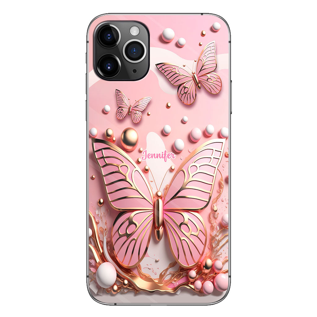 Love Butterflies - Personalized Butterfly Phone Case