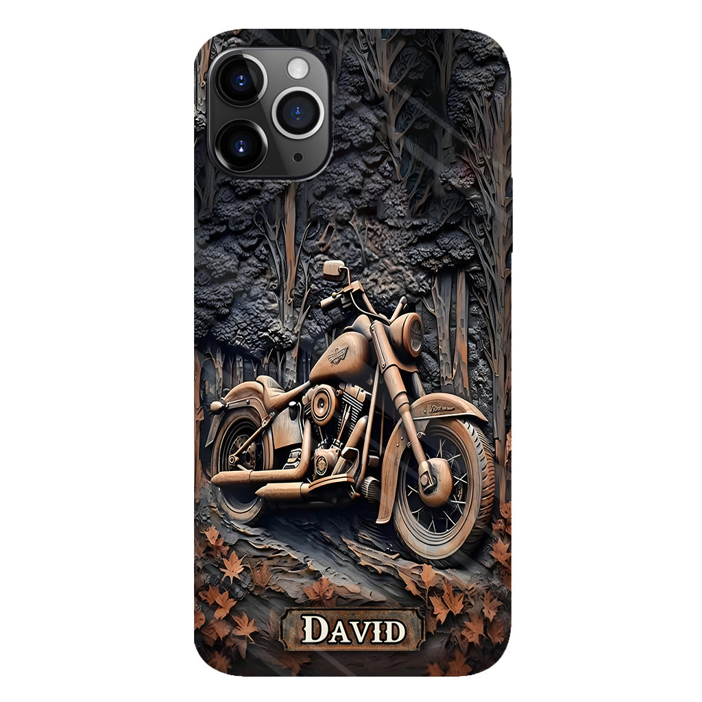 Time To Ride - Personalized Biker Full Print Phone Case
