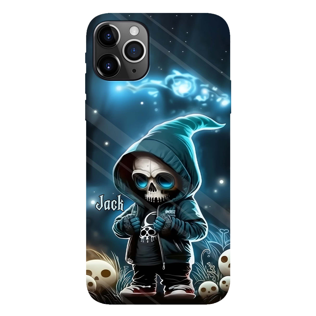 Coque de téléphone personnalisée Cool Dude - Motif crâne intégral