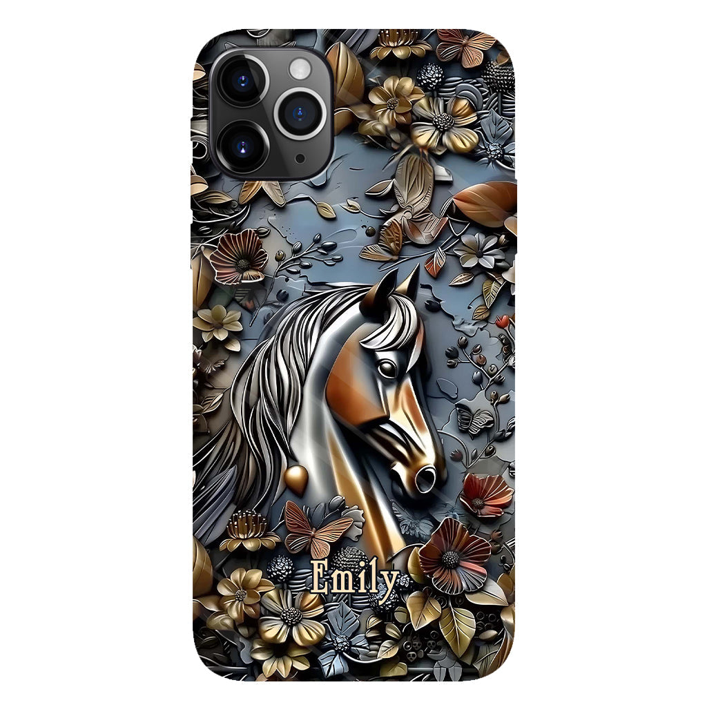 Superbe cheval - Coque de téléphone personnalisée avec impression intégrale de cheval