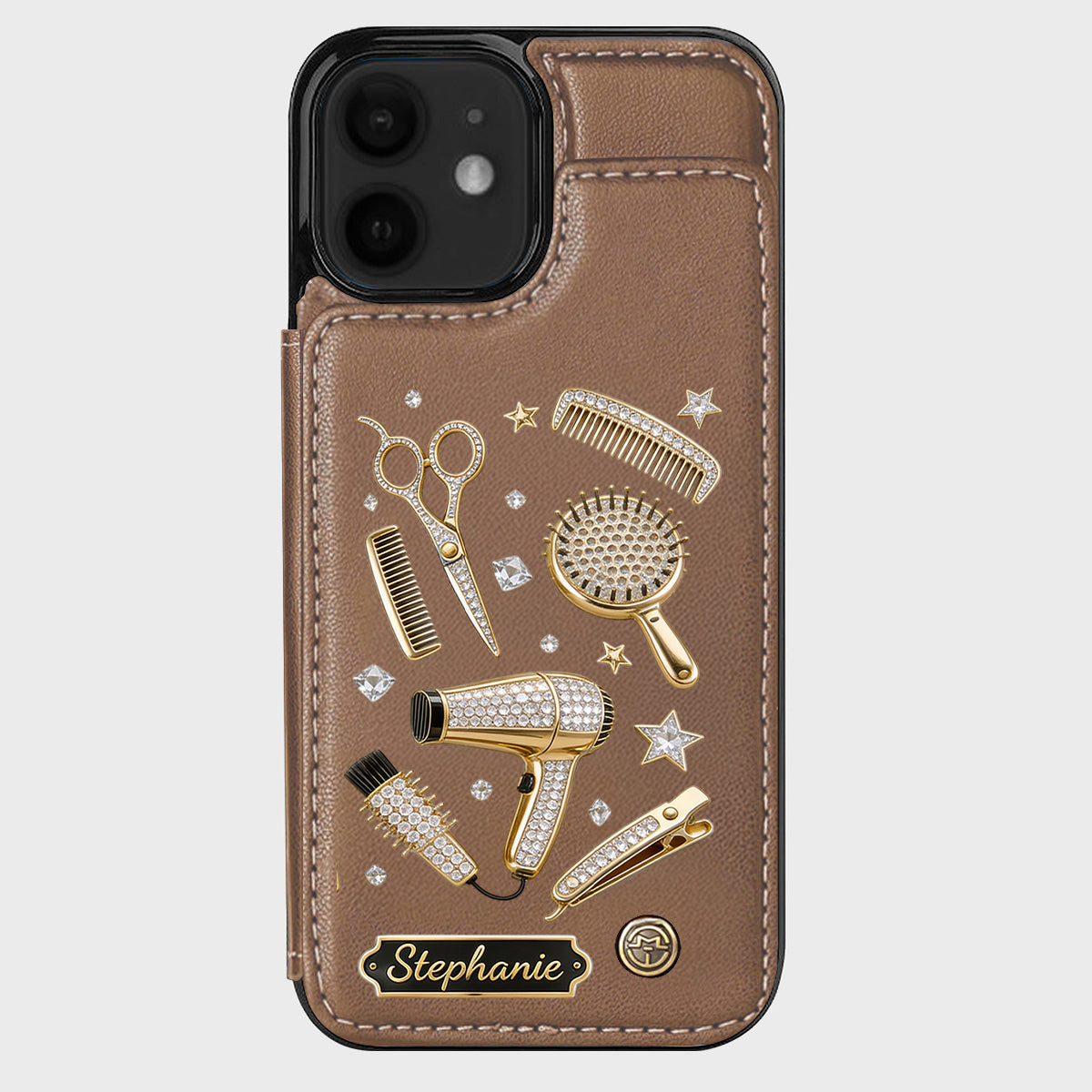 Ciseaux de Coiffeur Décor Salon - Étui de Téléphone Personnalisé