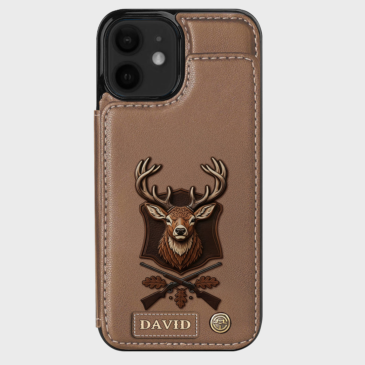 Passionné de chasse - Étui portefeuille personnalisé pour téléphone sur le thème de la chasse