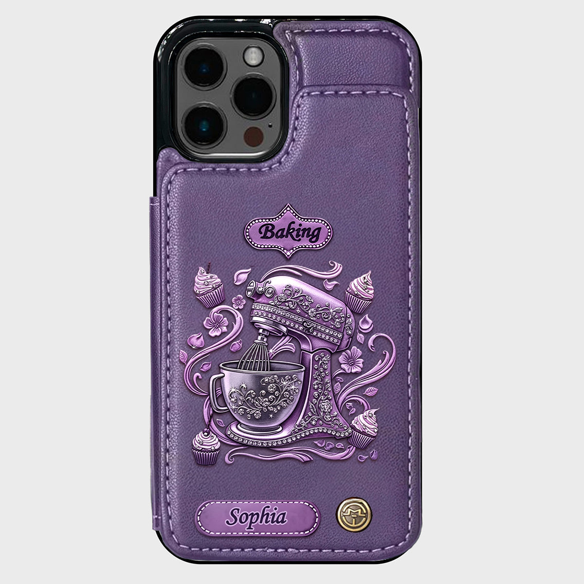 Love Baking - Personalized Baking Wallet Phone Case