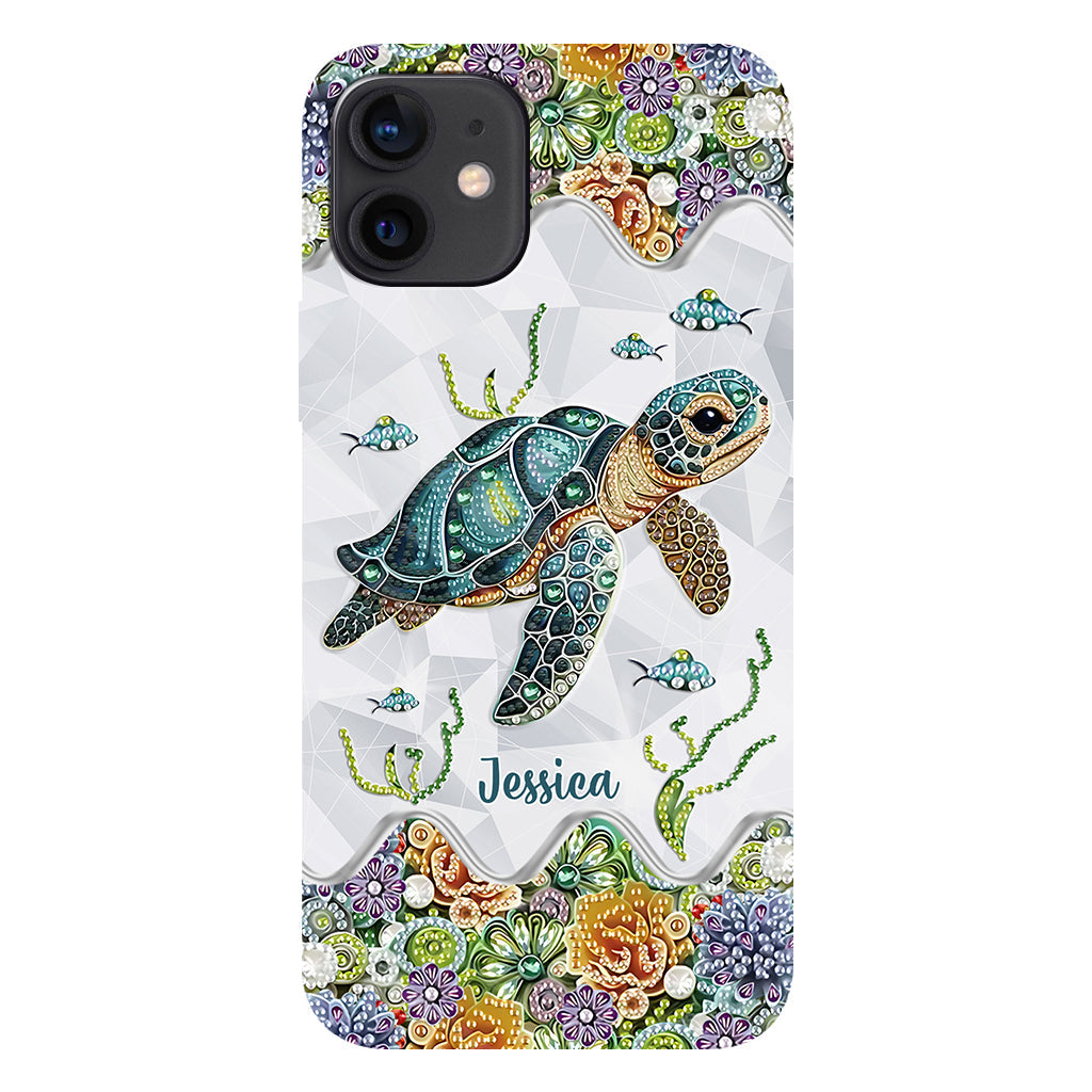 Just A Girl Who Loves Turtle - Personalized Turtle Full Print Phone Case
