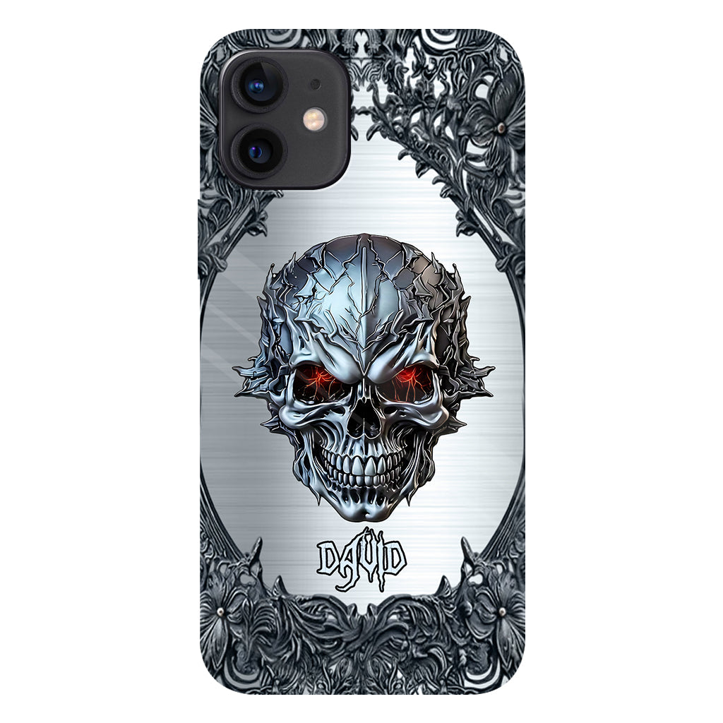 Cool Skull - Personalized Skull Full Print Phone Case