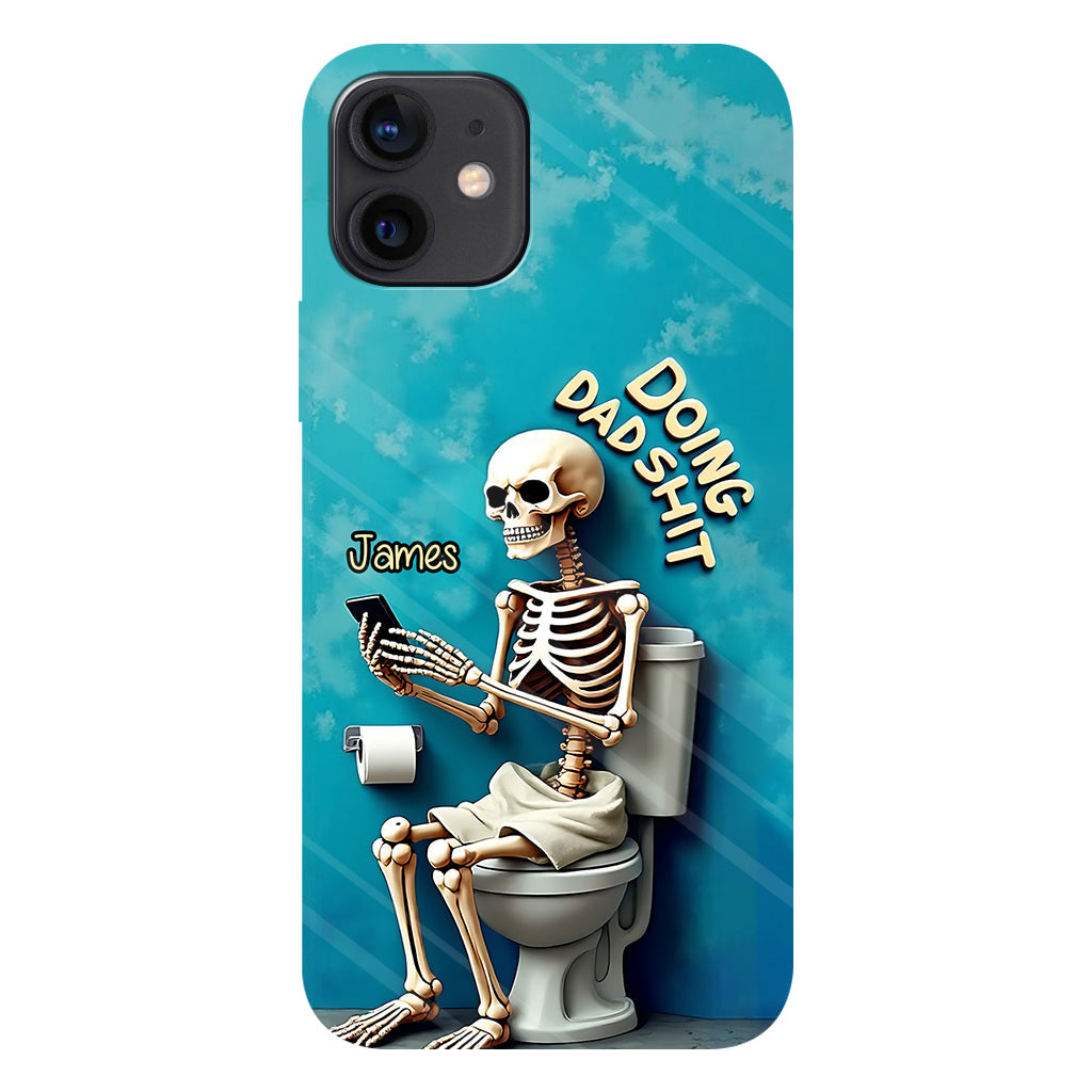 Doing Dad Shit - Personalized Father Full Print Phone Case