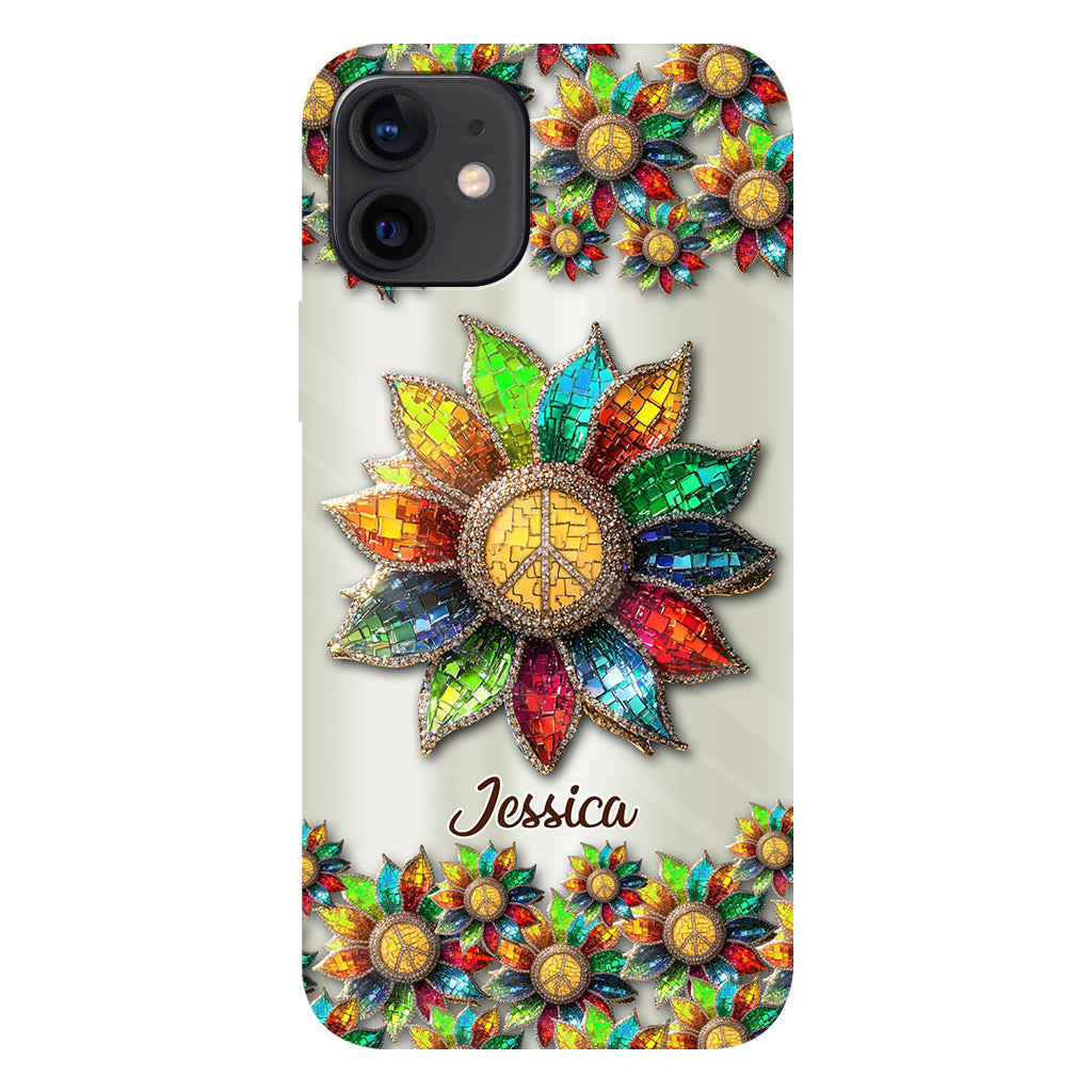 Coque de téléphone personnalisée Hippie Soul - Motif hippie intégral