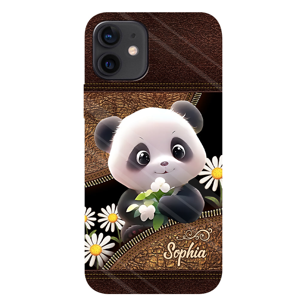 Just A Girl Who Loves Pandas - Personalized Panda Lover Full Print Phone Case