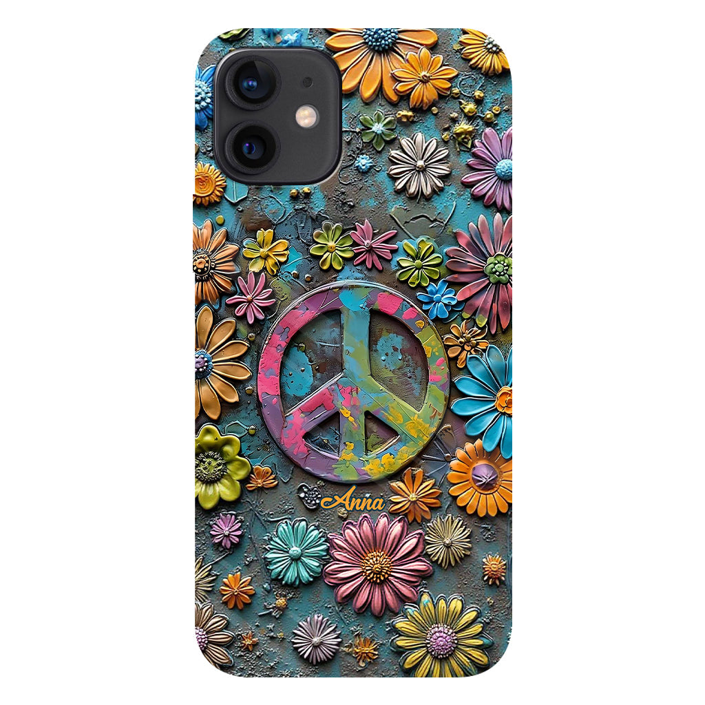 Coque de téléphone personnalisée Hippie Soul - Motif hippie intégral