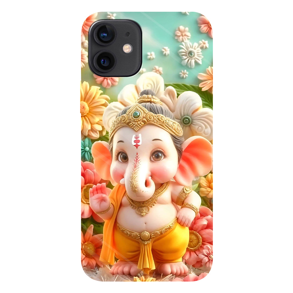 Coque de téléphone Ganesha - Impression intégrale hindoue