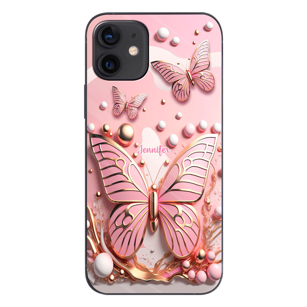 Love Butterflies - Personalized Butterfly Phone Case