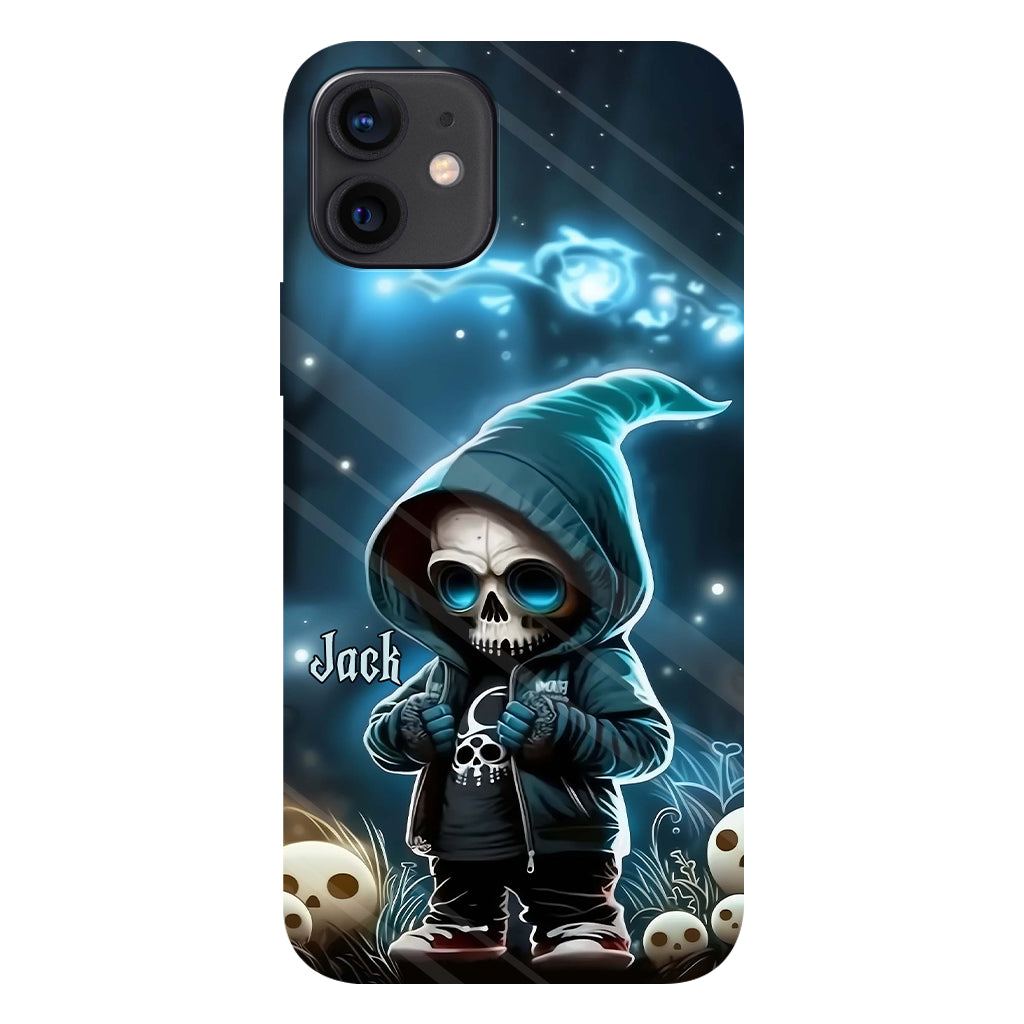 Coque de téléphone personnalisée Cool Dude - Motif crâne intégral
