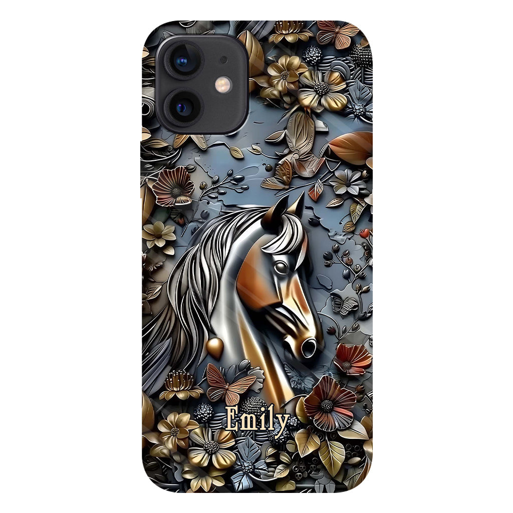 Superbe cheval - Coque de téléphone personnalisée avec impression intégrale de cheval