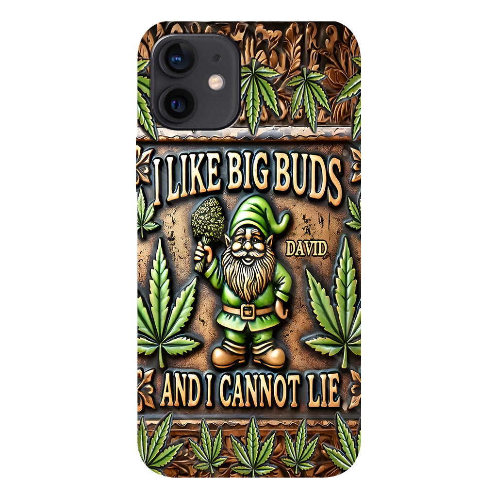 J'aime les grosses têtes - Coque de téléphone personnalisée avec impression intégrale sur le thème du cannabis